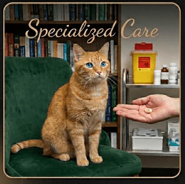 Specialized pet medication care with experienced in-home support